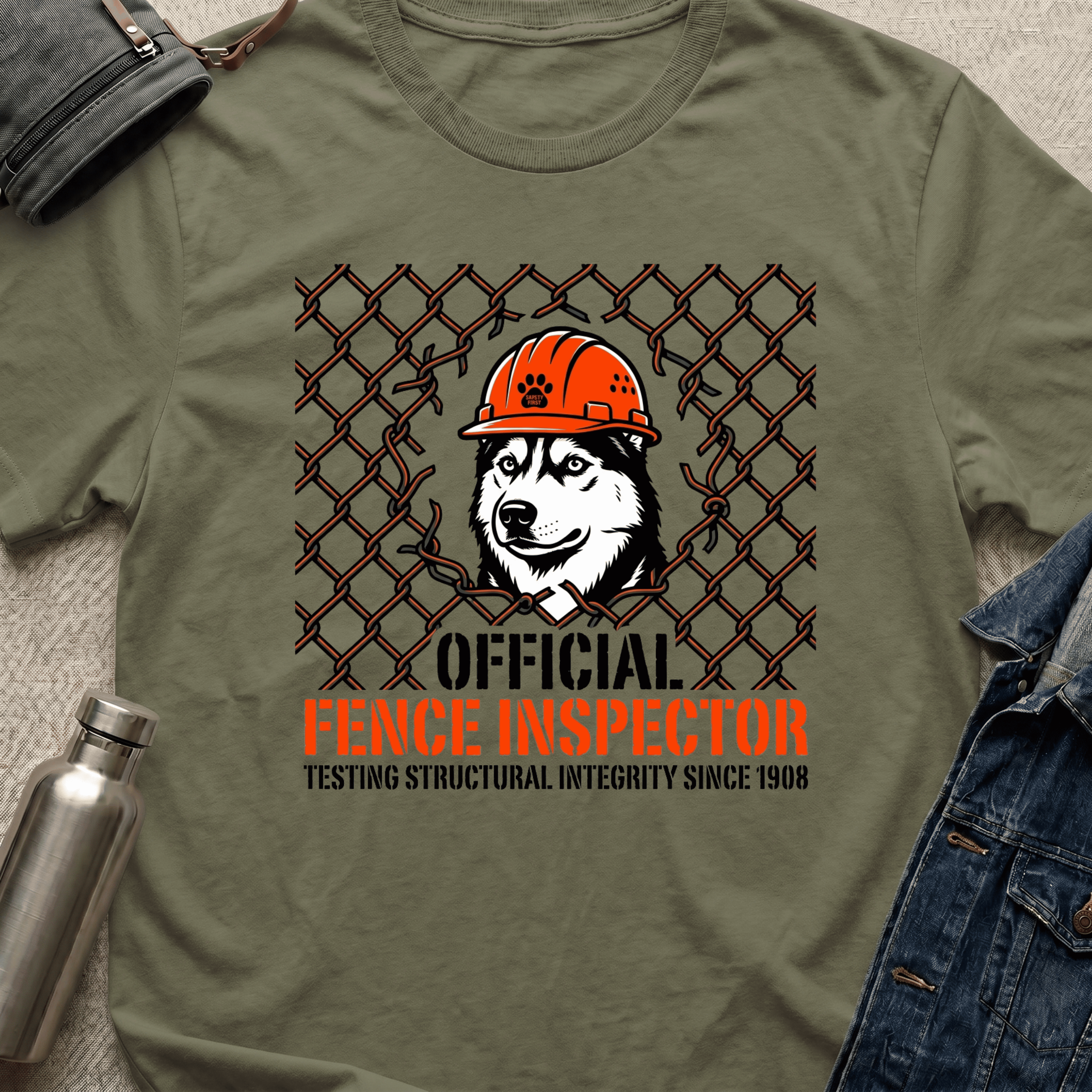 Official Fence Inspector T-Shirt