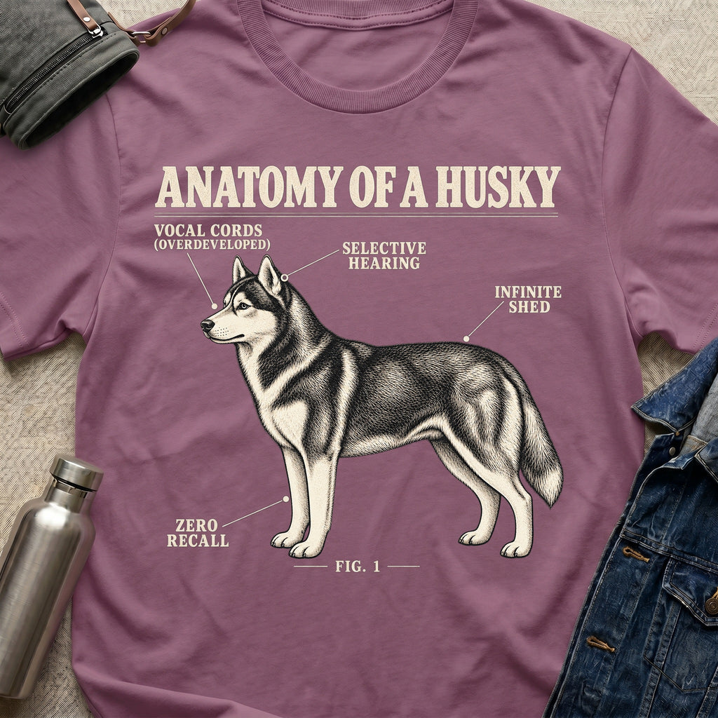 Husky Anatomy T-Shirt