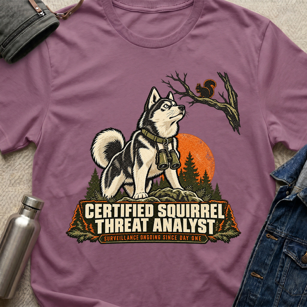 Squirrel Analyst T-Shirt