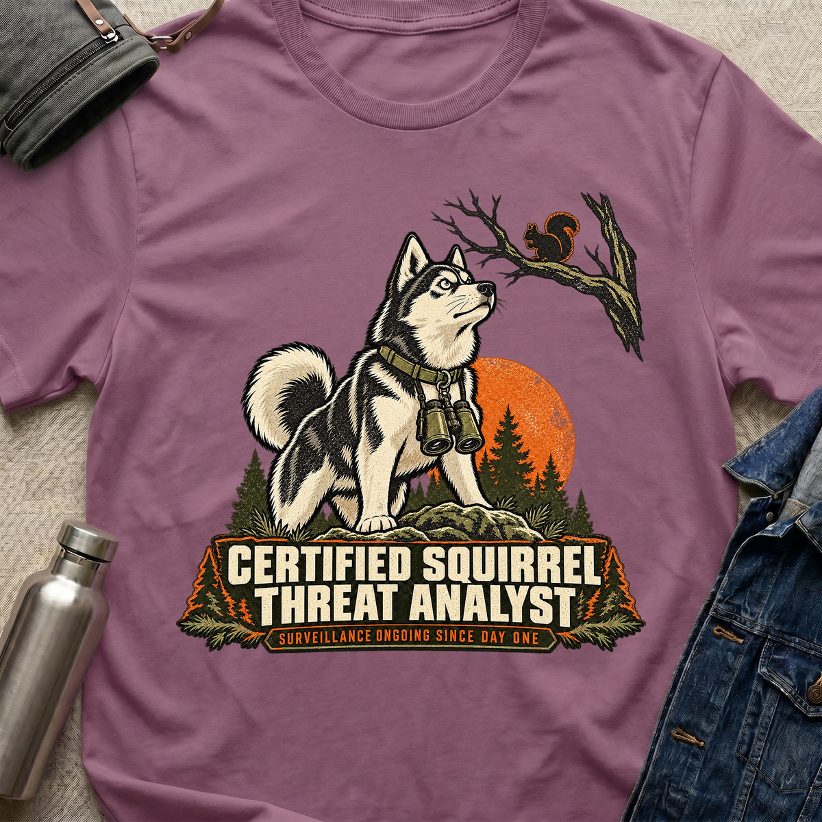 Squirrel Analyst T-Shirt