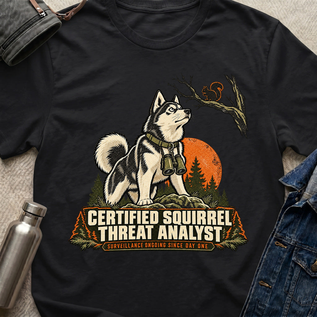 Squirrel Analyst T-Shirt