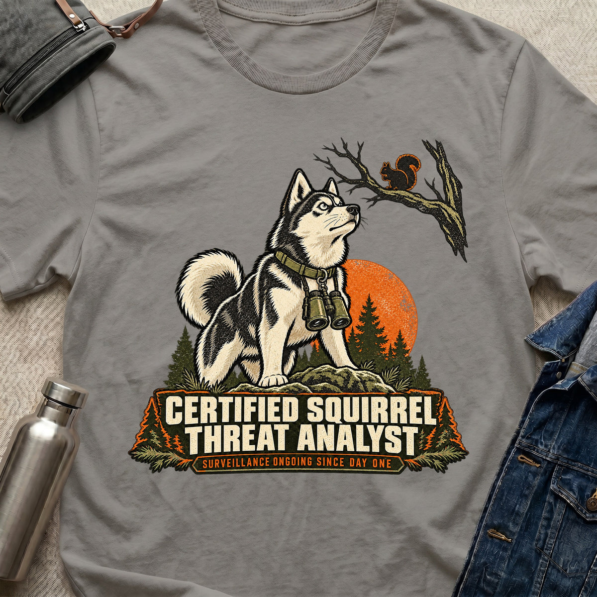 Squirrel Analyst T-Shirt