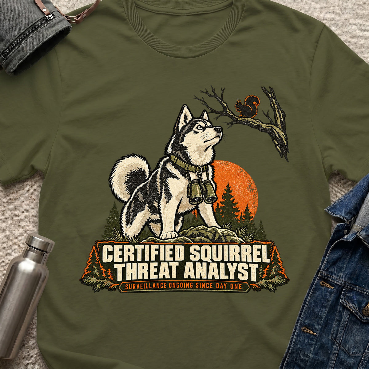 Squirrel Analyst T-Shirt