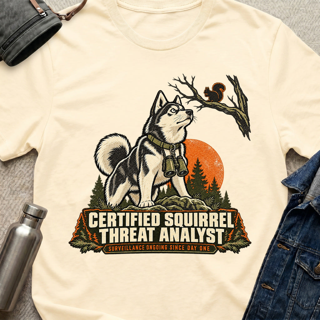 Squirrel Analyst T-Shirt