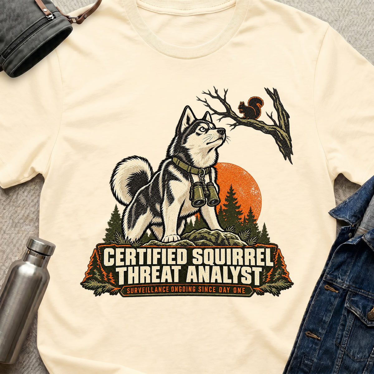 Squirrel Analyst T-Shirt