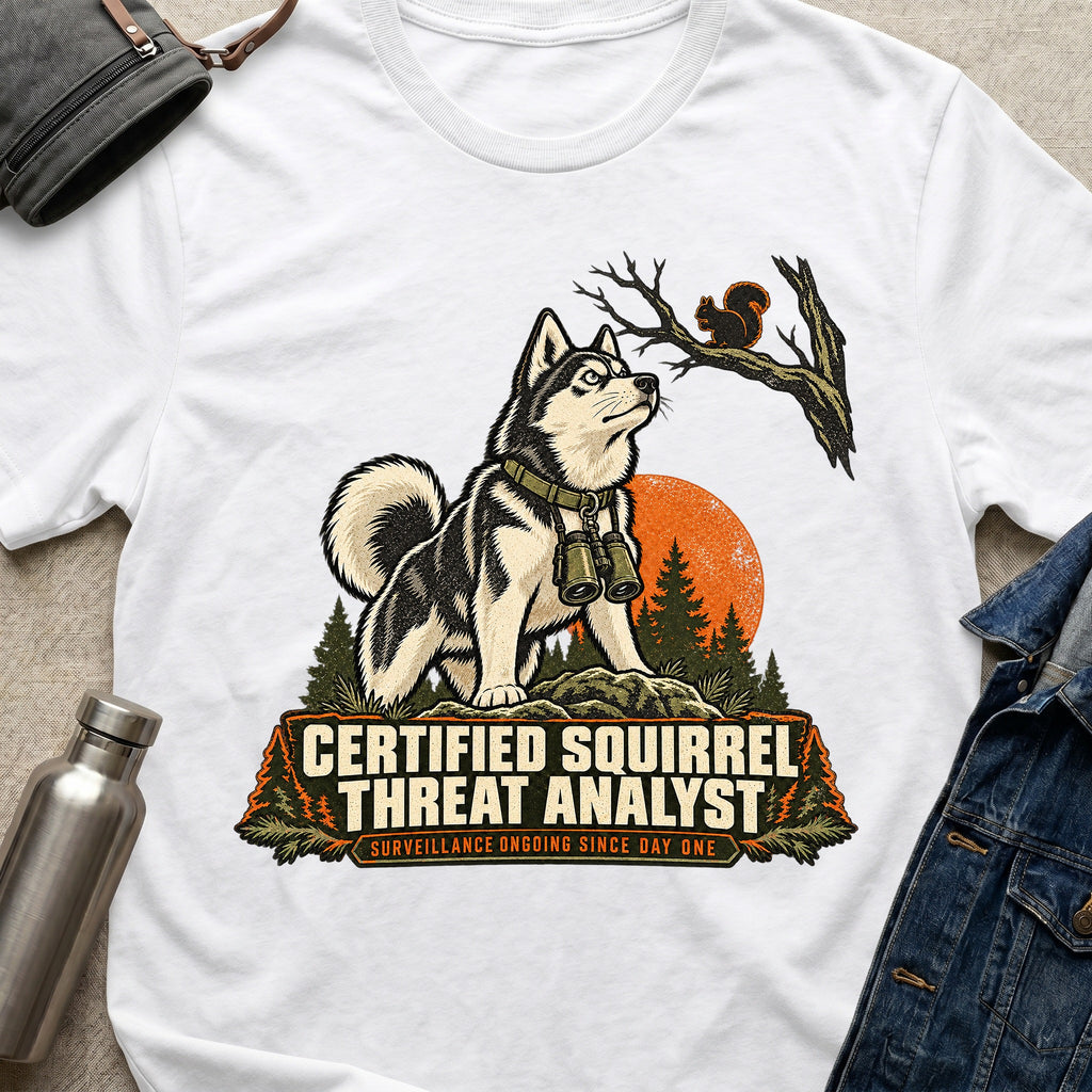 Squirrel Analyst T-Shirt