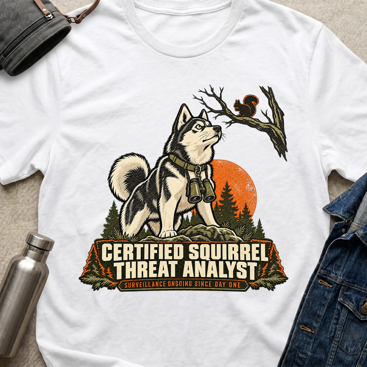 Squirrel Analyst T-Shirt